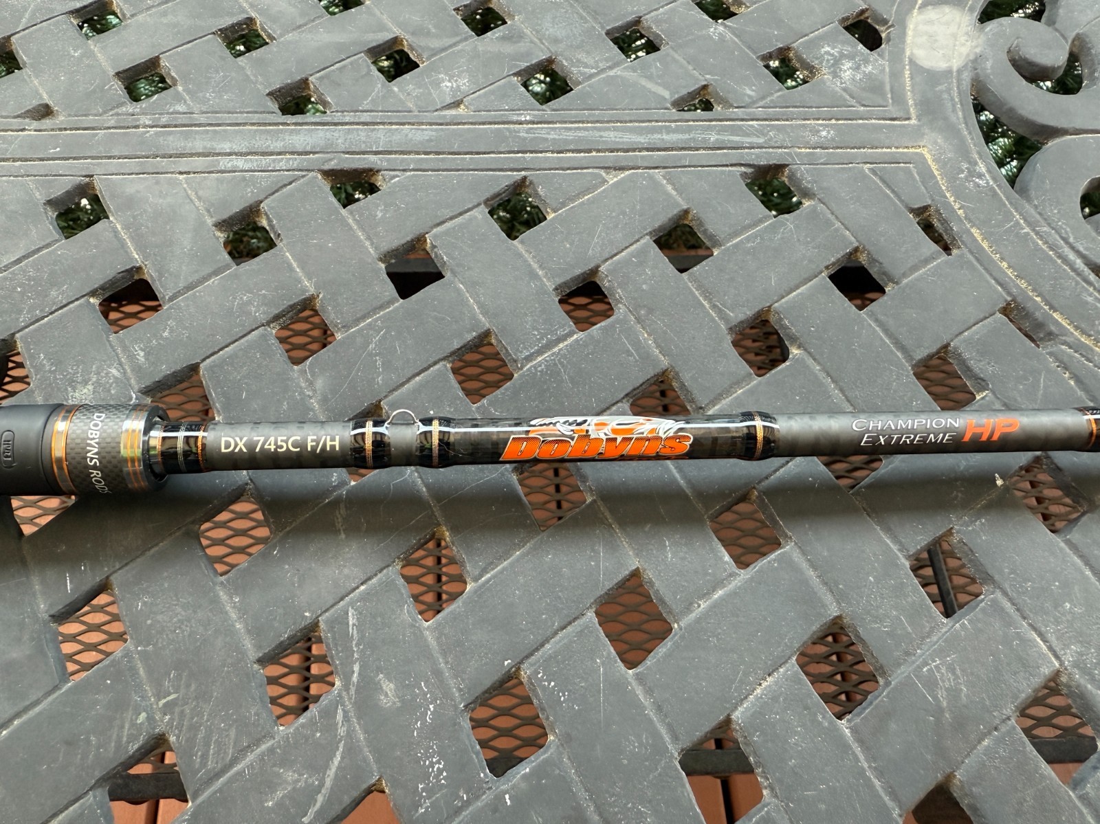 Dobyns Champion Extreme HP DX 745C FH, 7’4″, Mag Heavy, Fast, 12-25lb, 3/8-1.5oz