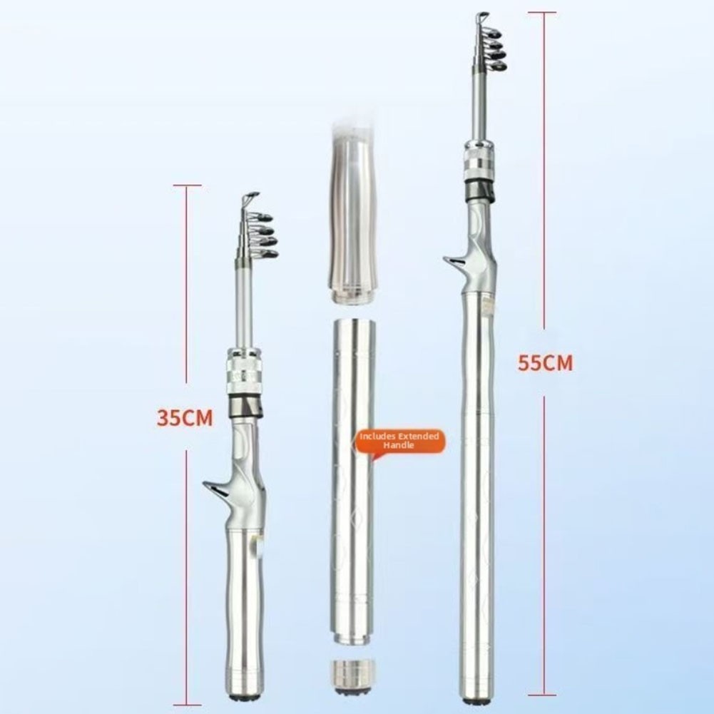 Easy To Carry Portable Fishing Rod Lure Fishing Rod Compact Fishing Rod