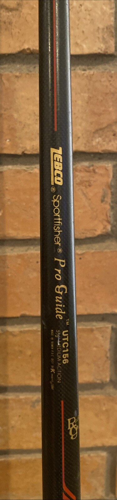RARE! Zebco Sportfisher PRO GUIDE UTC156 5 1/2’ Med. Action 1 pc Pistol Grip Rod