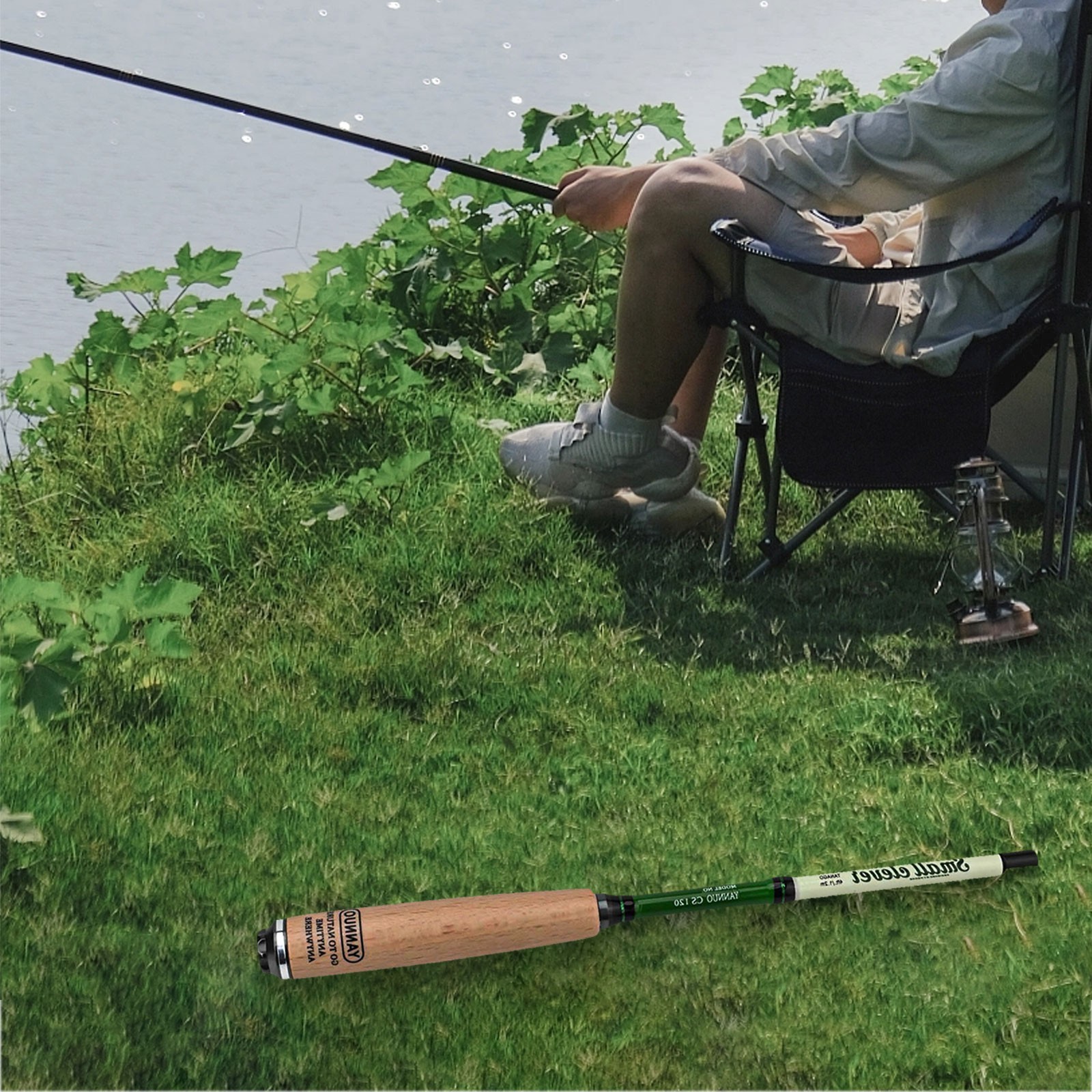 Lightweight Design for Anglers with a Compact Size of the Fishing Rods
