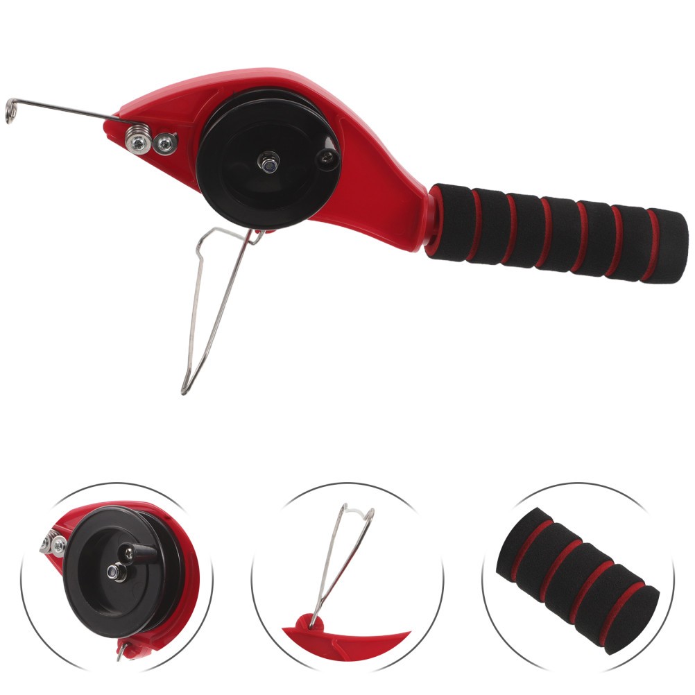 Reusable Mini Ice Fishing Rod Portable Pocket Pole Durable Stainless Steel Reel