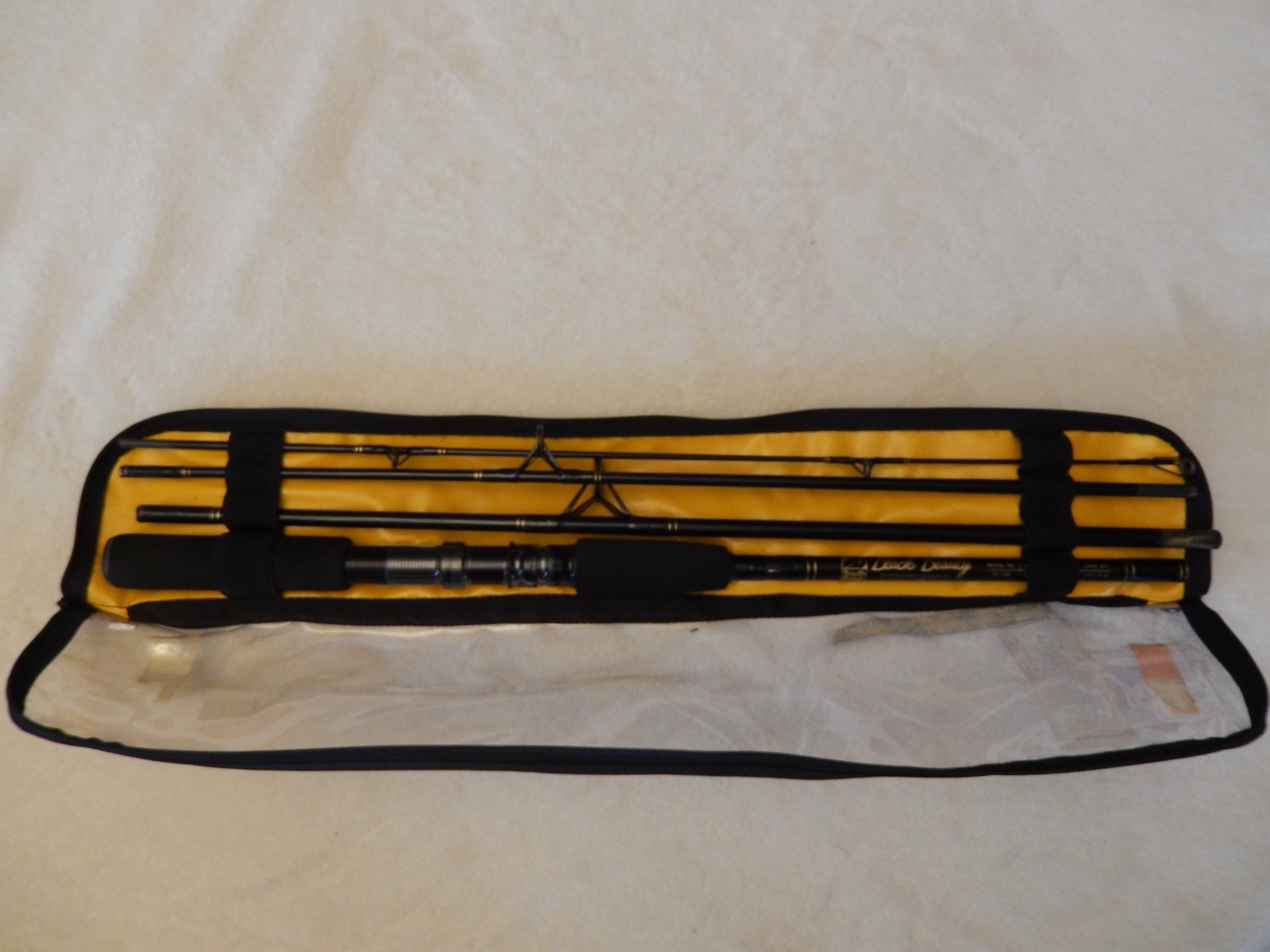 New NOS 4Pc South Bend 6.5Ft Black Beauty Pack Rod Model-PK-744