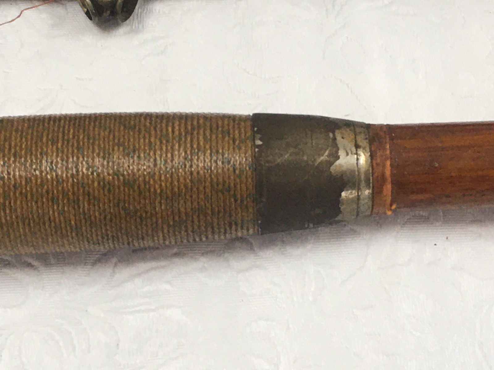 Wood Fishing & Trolling Rod 5ft 10″ 2 Piece Wood Vintage