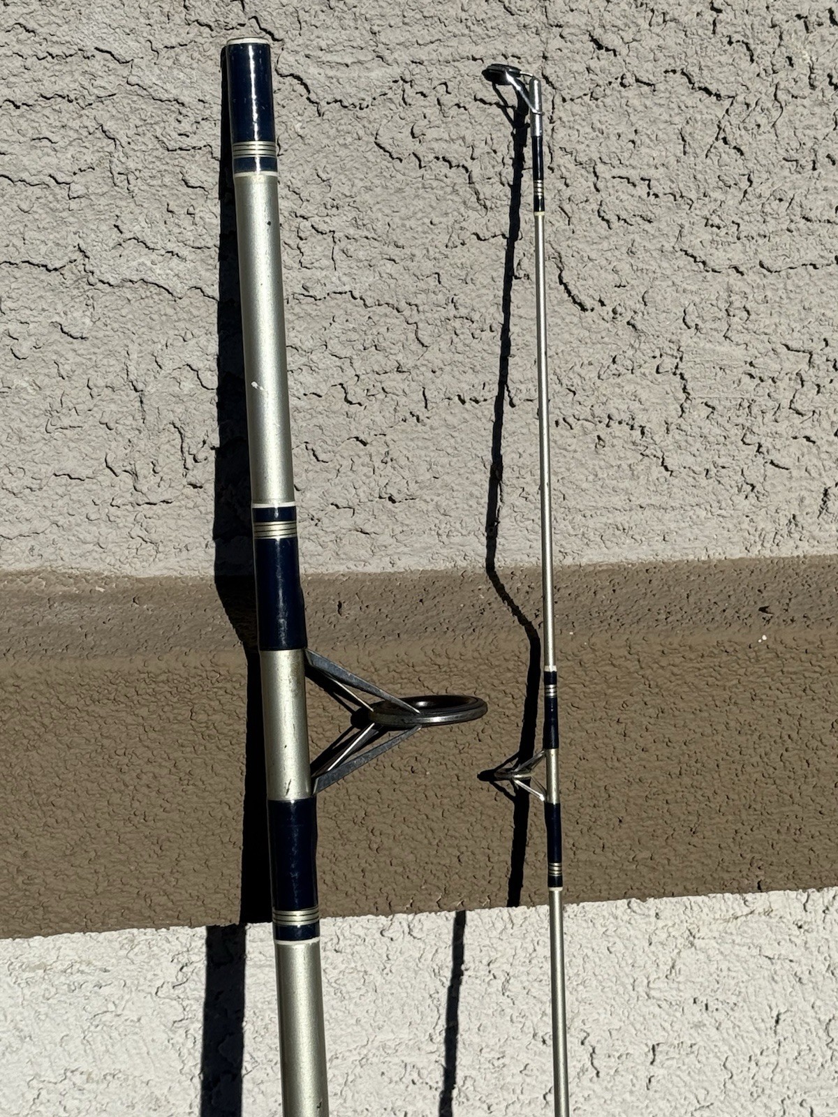 Vintage Shakespeare Alpha BWS 1310A 8’ Graphite Spinning Rod 2-Pc Medium Action