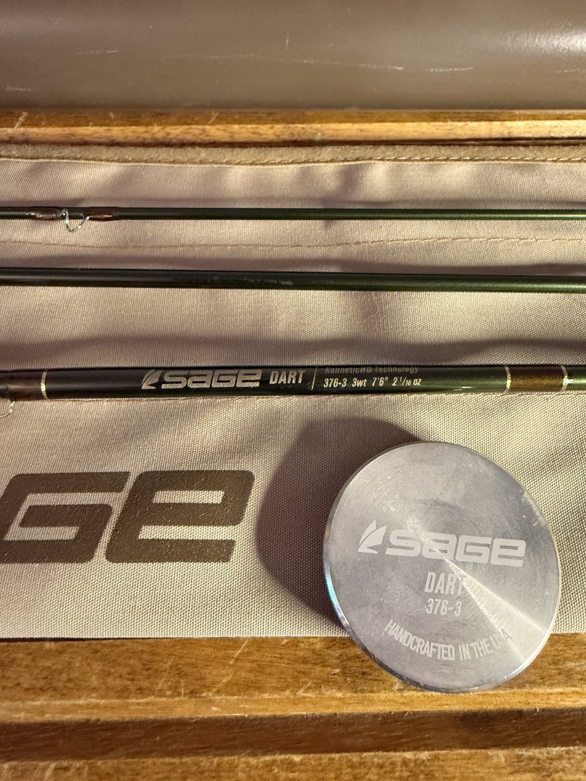 Sage Dart 376-3 Fly Rod 7 Ft 6 In 3 Wt