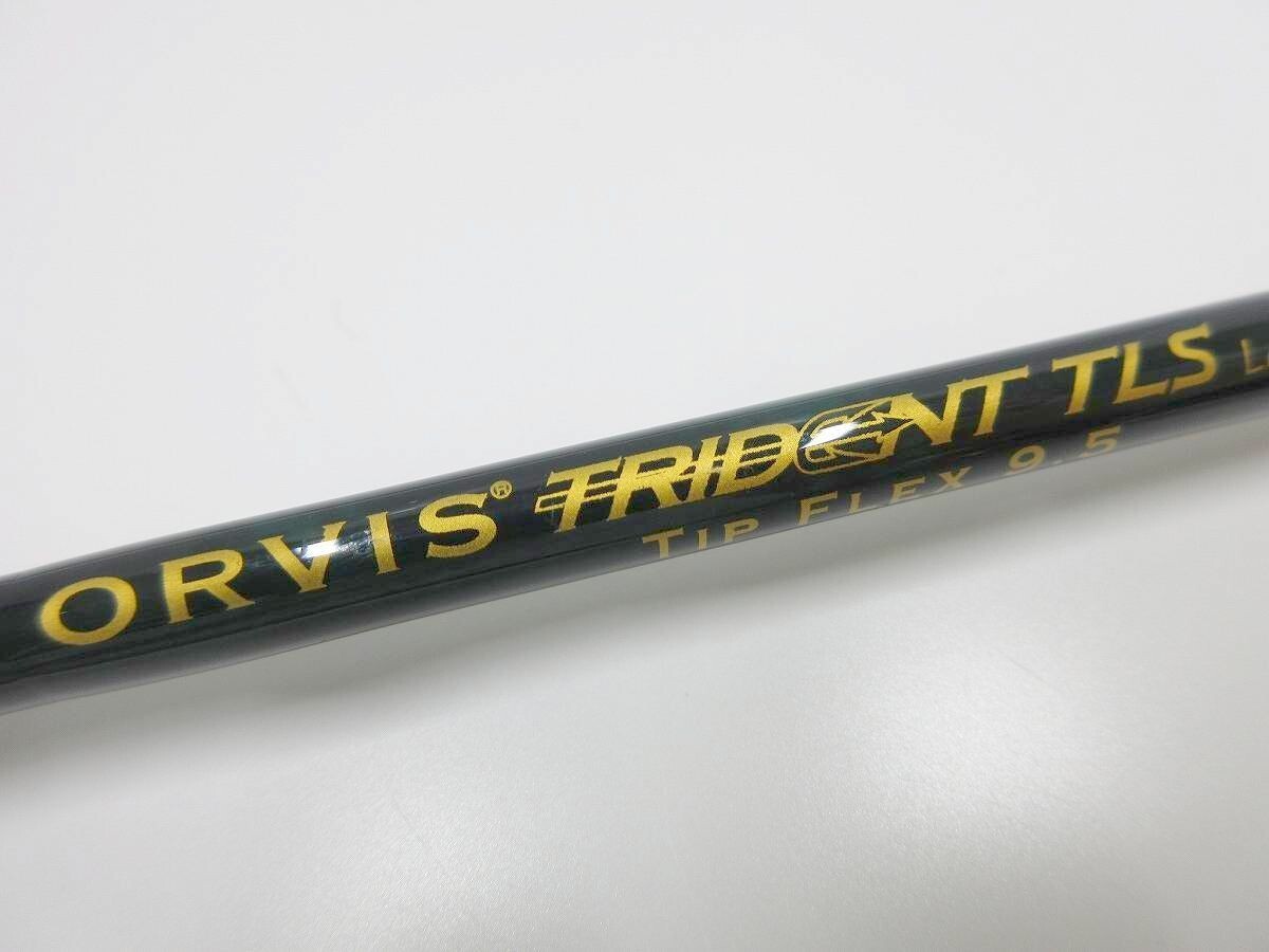 ORVIS Trident TLS TIPFLEX 9.5 8’6″ #5 Fly Rod Fishing 8427