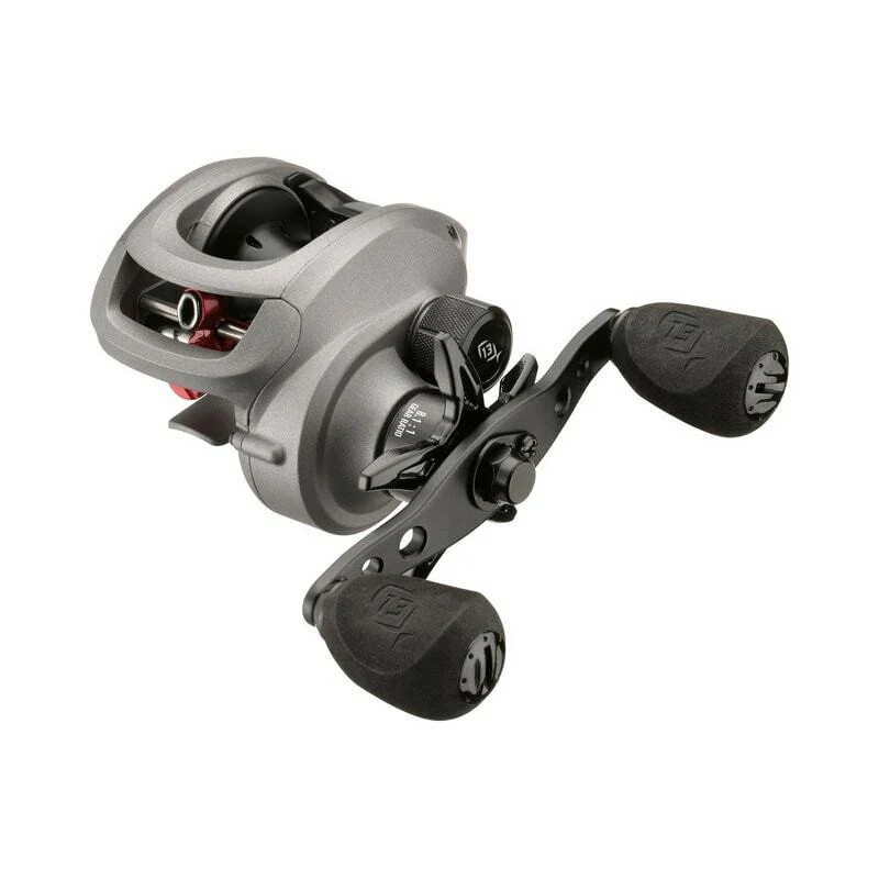 13 FISHING INCEPTION – Baitcast Reel – 6.6:1 Ratio 8.1 Kg Drag + Braid