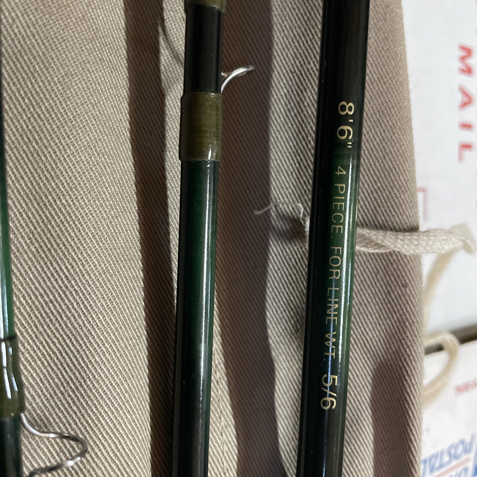Cortland CL Graphite 8’6” Fly Rod 5/6 Weight 4 piece