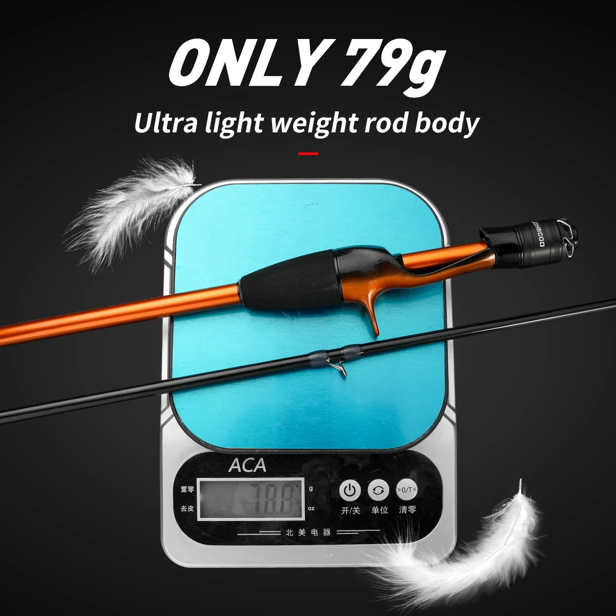 Fishing Rod for Casting Jigging Rod 1.7M M ML Jigging Rod Powerful Titanium Tip