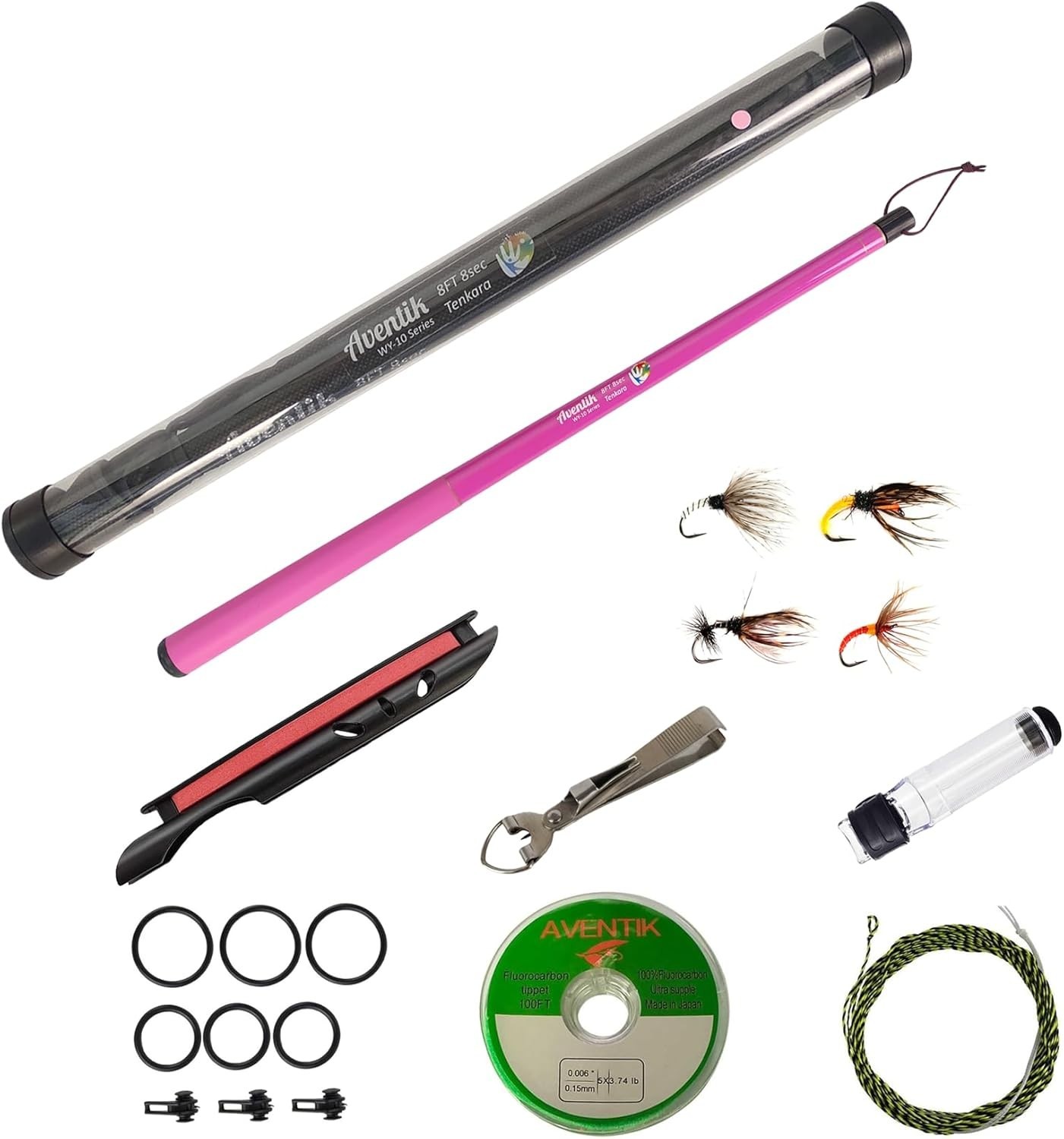 Lightweight 7ft/8ft Tenkara Rod Set – Carbon Fiber, Durable