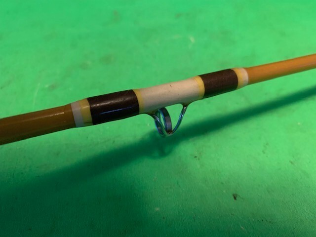 CUSTOM BUILT FENWICK ST 785 6 FOOT 4 1/2 INCH 30 TO 100 POUND RATED FISHING ROD