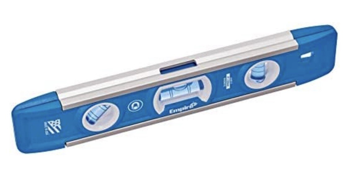 Empire 9” Professional Heavy Duty Torpedo Level True Blue