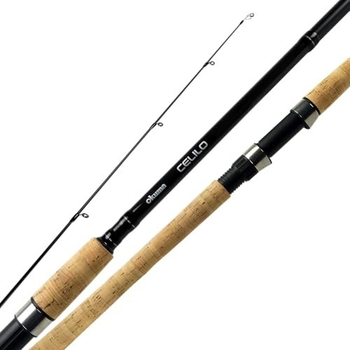 Lightweight Graphite Fishing Rod for Salmon & Steelhead, 9’6″, Medium Light Acti
