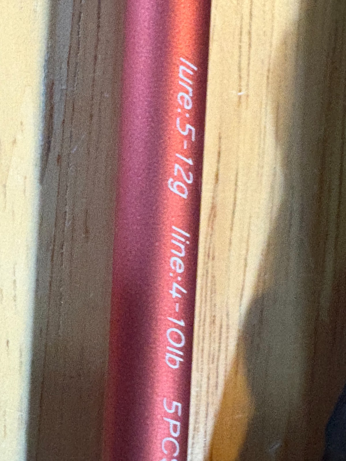 Kingdom 4 piece rod with case, 4-10 line weight, 6 foot long