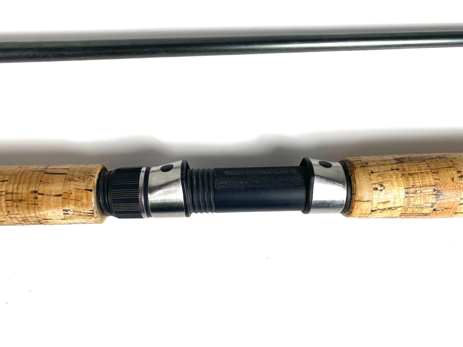 ABU GARCIA WORKHORSE WHSSU902MH Spinning Rod ~ 9′ ~ 2Pc ~ Fresh & Saltwater ~ VG