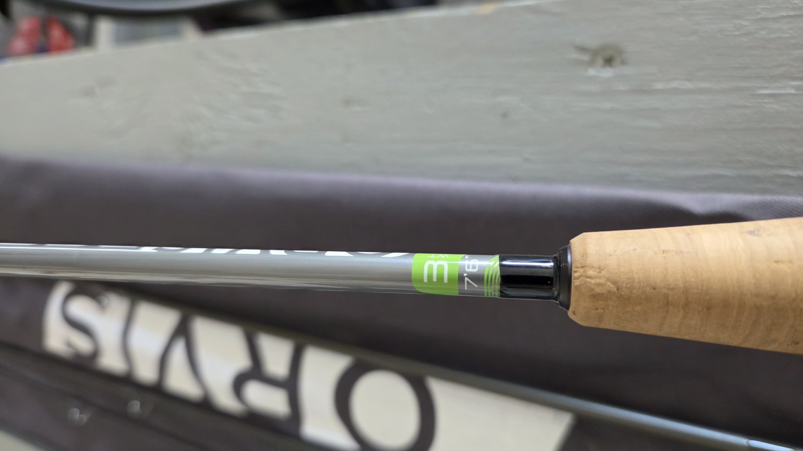 Orvis Recon Fly Rod 7’6″ 3wt Fast Action 4pc Graphite w/ Tube & Sock
