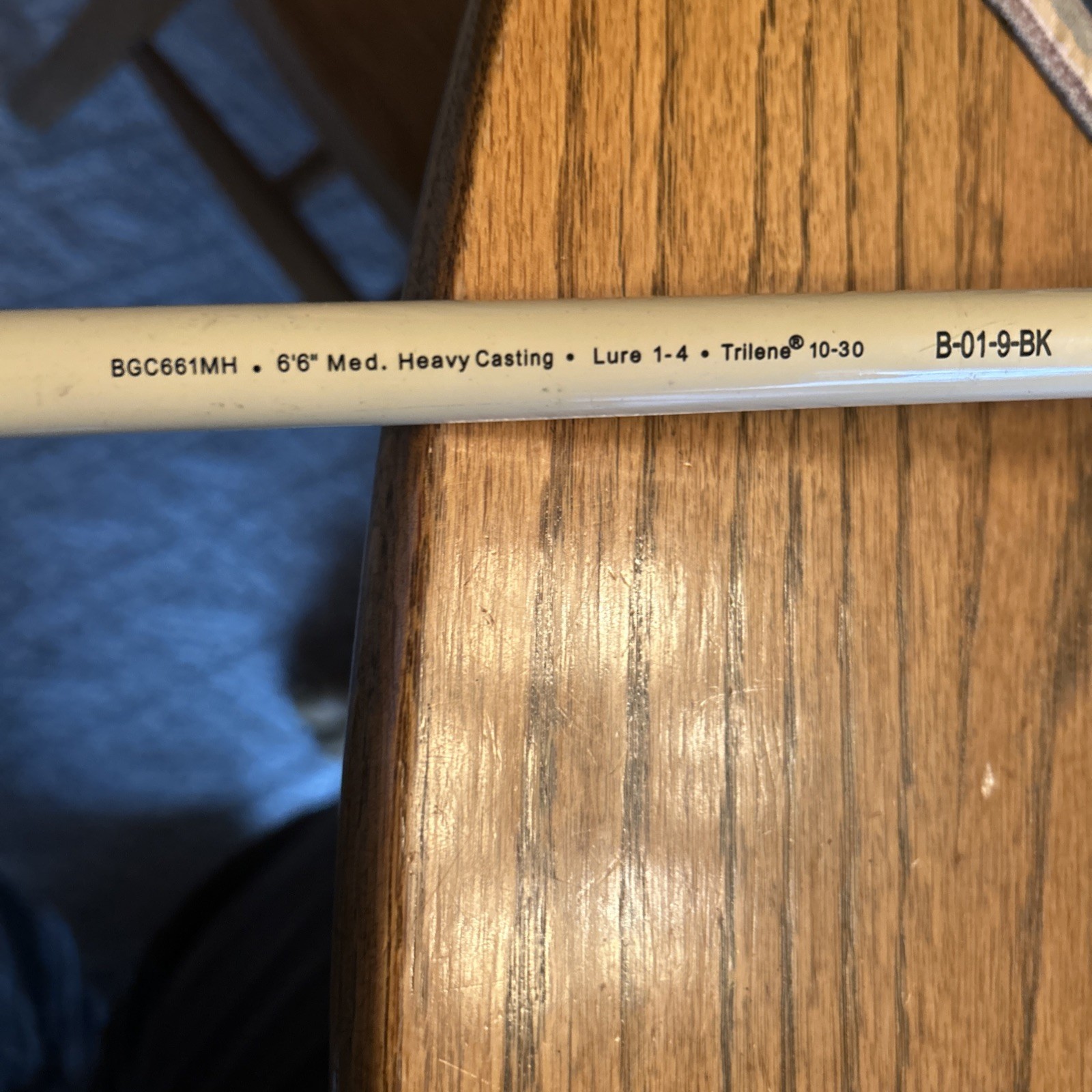Berkley Big Game BGC661MH 6′ 6″ Med. Heavy 1 Pc. Casting Rod 10-30 lb.