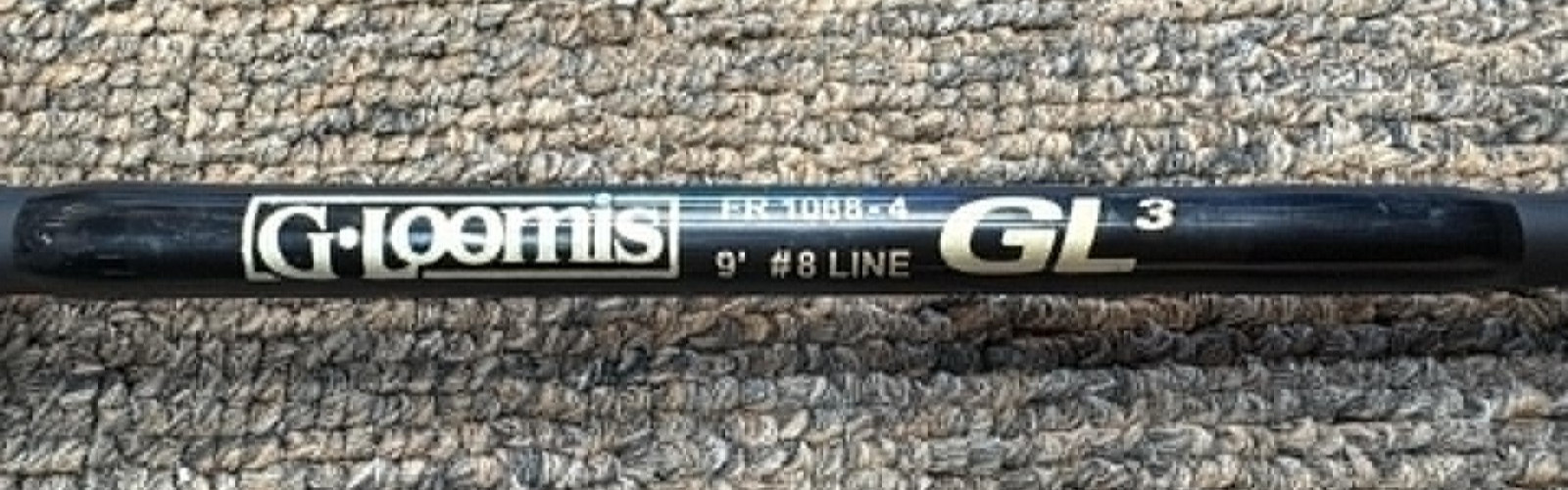 G LOOMIS GL3 9′ 8wt 4pc fly rod FR1088-4 Excellent Condition Free Shipping