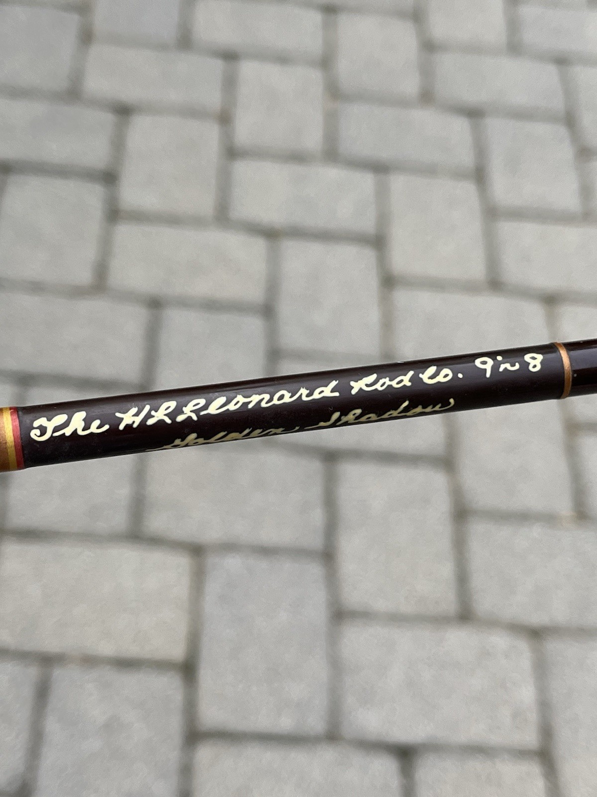 H.L.Leonard 9.8f Golden Shadow 81241g Fly Rod
