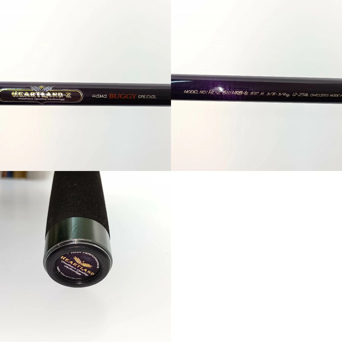 Daiwa Heartland Z HL-Z6111HRB-ti Spinning Reel Used C Rank 14cm/5.5in