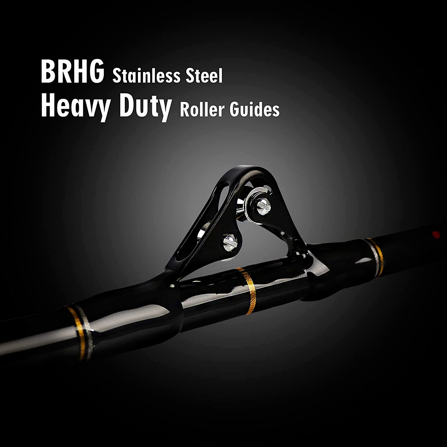 Saltwater Offshore Trolling Rod Big Game Conventional Boat Fishing Pole 6 Feet