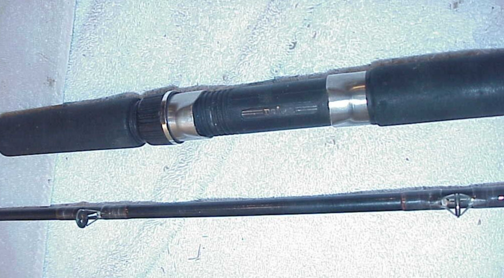 Daiwa BLACK WIDOW 7 ft 6 in Model BW762MC-D 2 pc Medium Action Fishing Rod