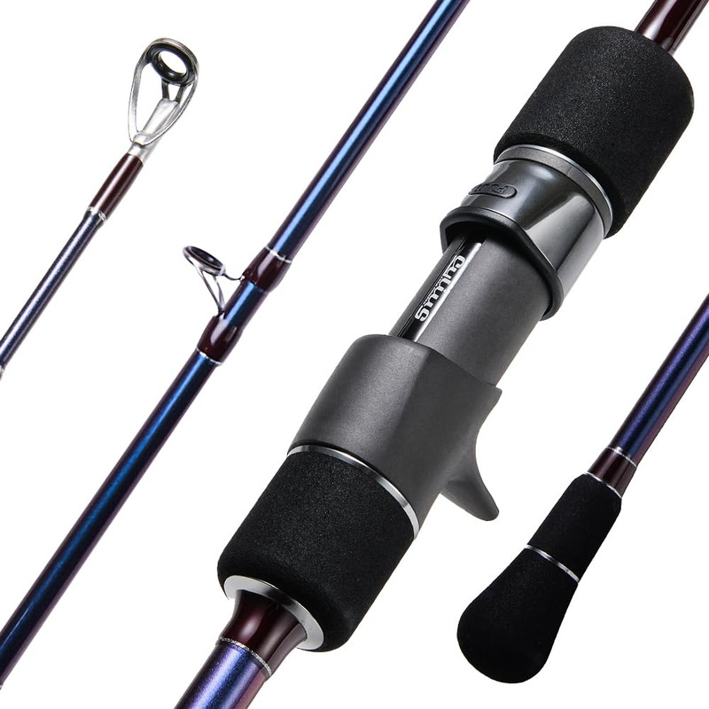 Soloking Ocean Rose Saltwater Fishing Rod 2-Piece Slow Pitch Jigging Fuji