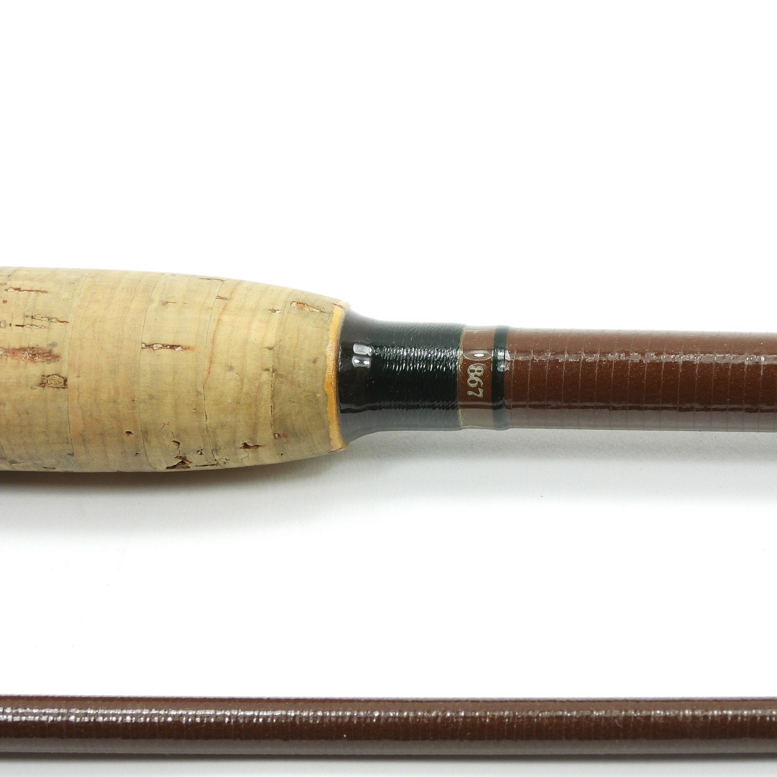 L.L. Bean Fiberglass Fly Fishing Rod. 8’ 6”. 7wt. W/ Tube & Sock.