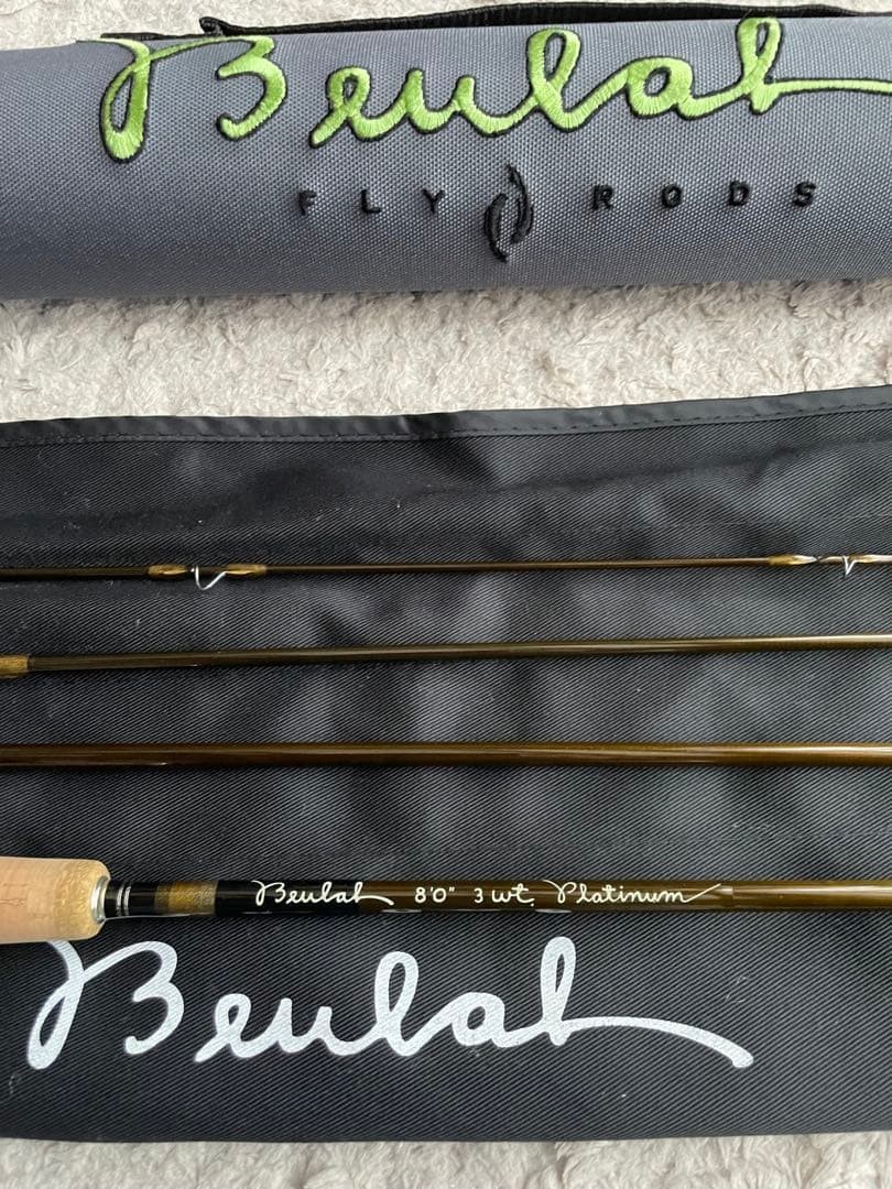 Beulah Platinum 8’0″ 3wt Fly Rod USED from JAPAN