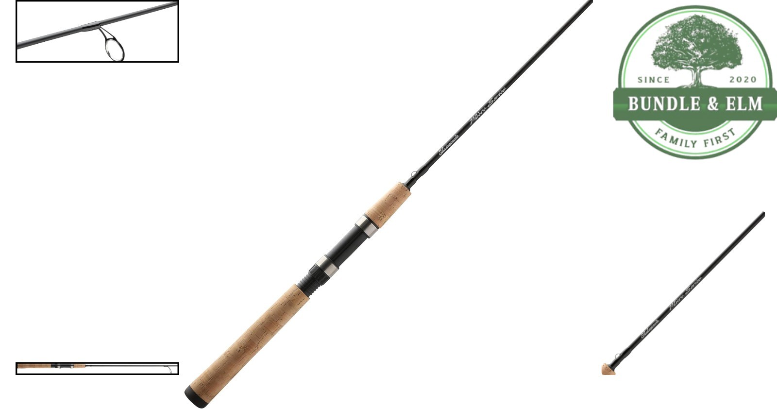 Lightweight Fishing Rod 5.5 Feet with Stainless Steel Guides for Smooth Casting