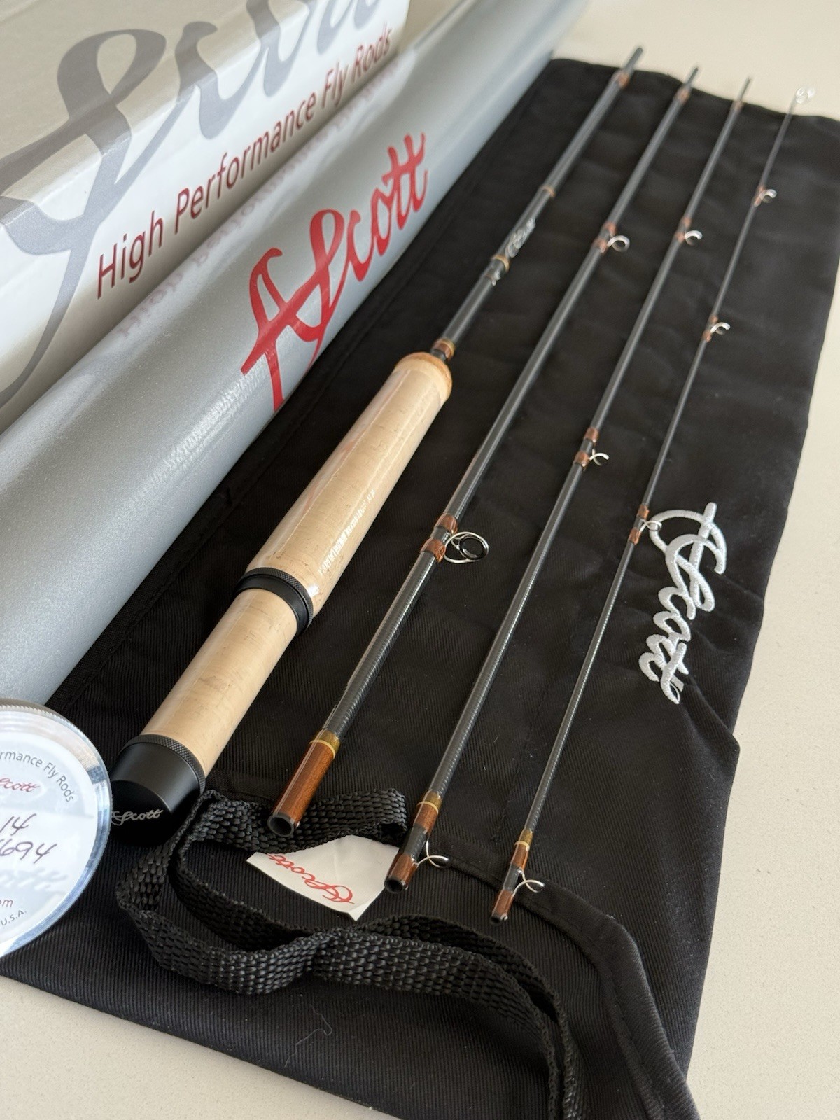 **BEAUTIFUL** 🔥 SCOTT G Series 3wt. 7’7”in~4Pc Fly Rod!! 🔥~NEW~🔥