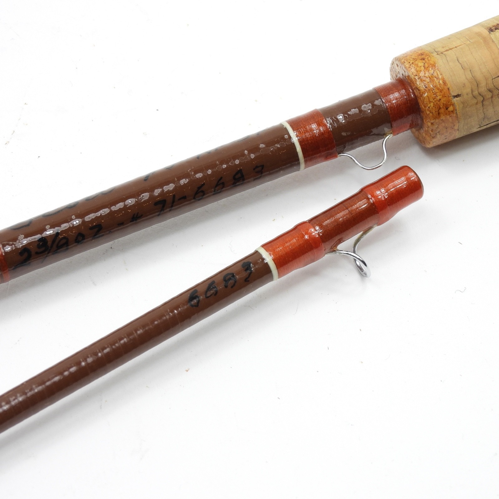 Scott Powr-Ply Fiberglass Fly Rod. Model F-71. 7’. 5wt. W/ Tube & Sock.