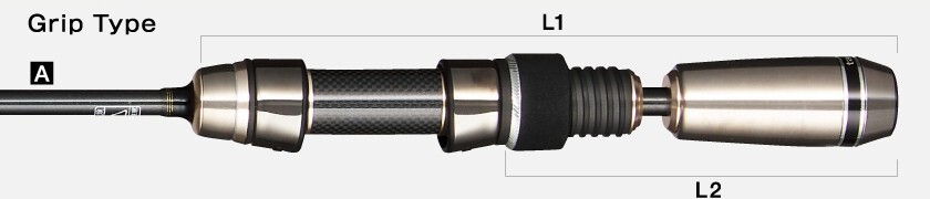 tailwalk AJIST TZ 55/SL AJING Light Game Solid tip model Spinning TORZITE guide