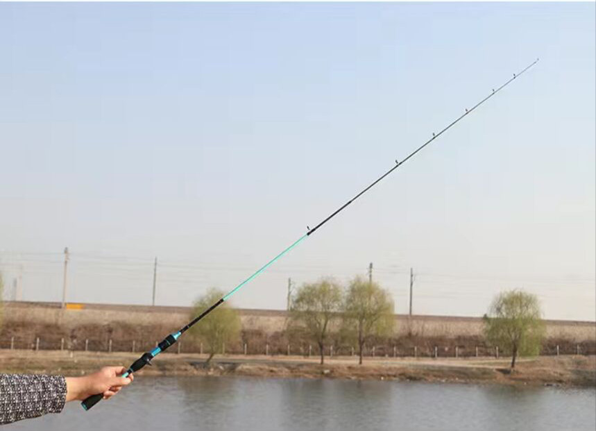 1.68M/1.8M Carbon Fiber Fishing Rod Spinning Casting Rods Lure Pole Lure WT 2-8g