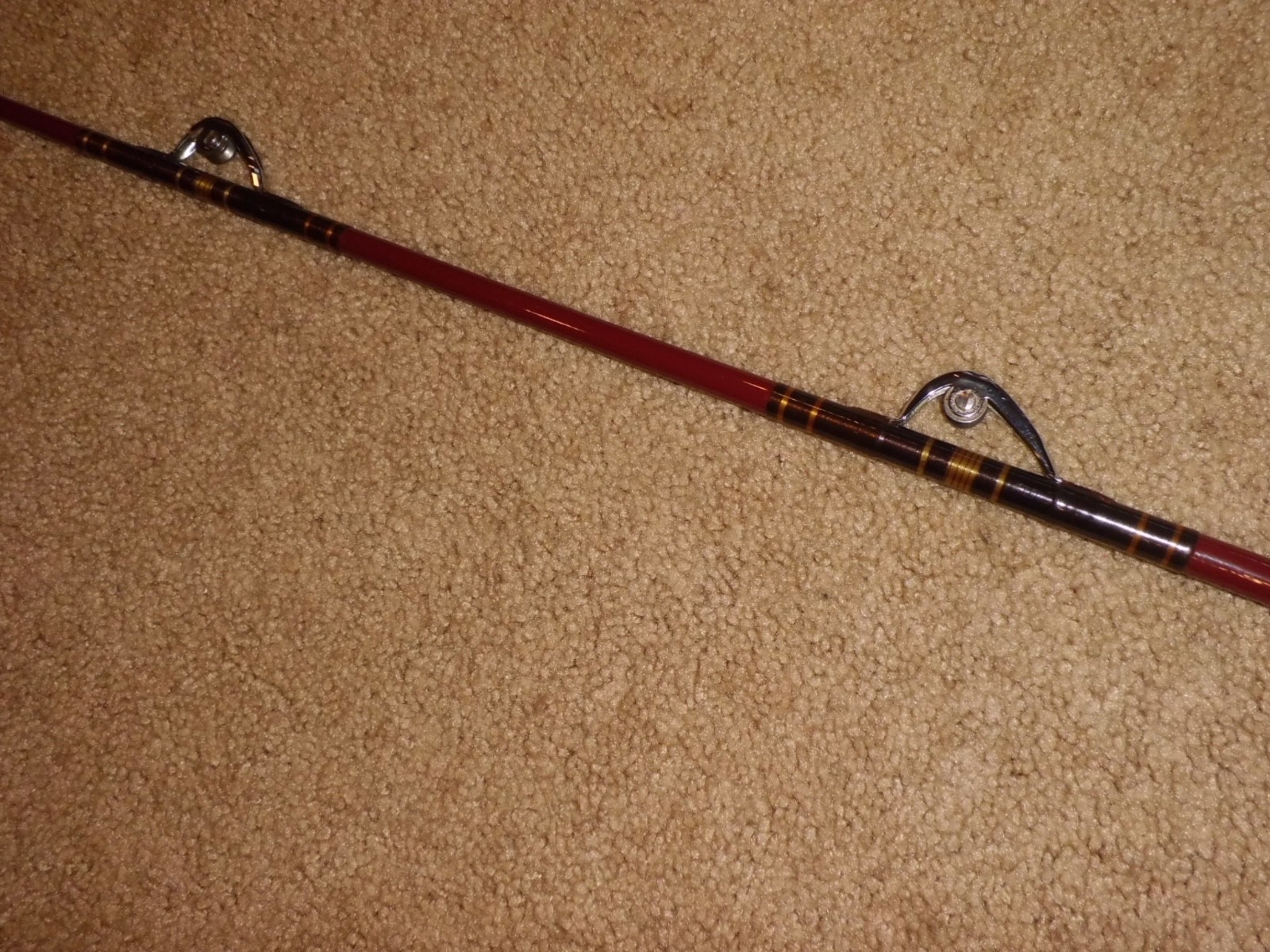 Vintage CARCIA Custom No. 2791 T Conventional 6’4″ Rod made in USA- 20lb Class