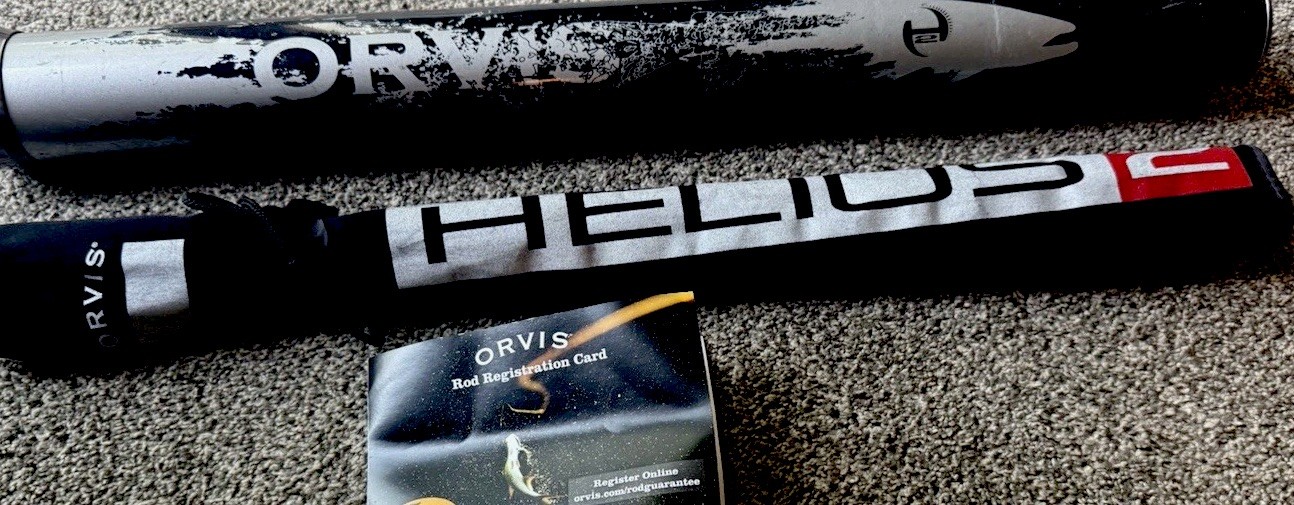Orvis Helios 2 Fly Fishing Rod 7′ 4wt Mid Flex with Case & Certificate