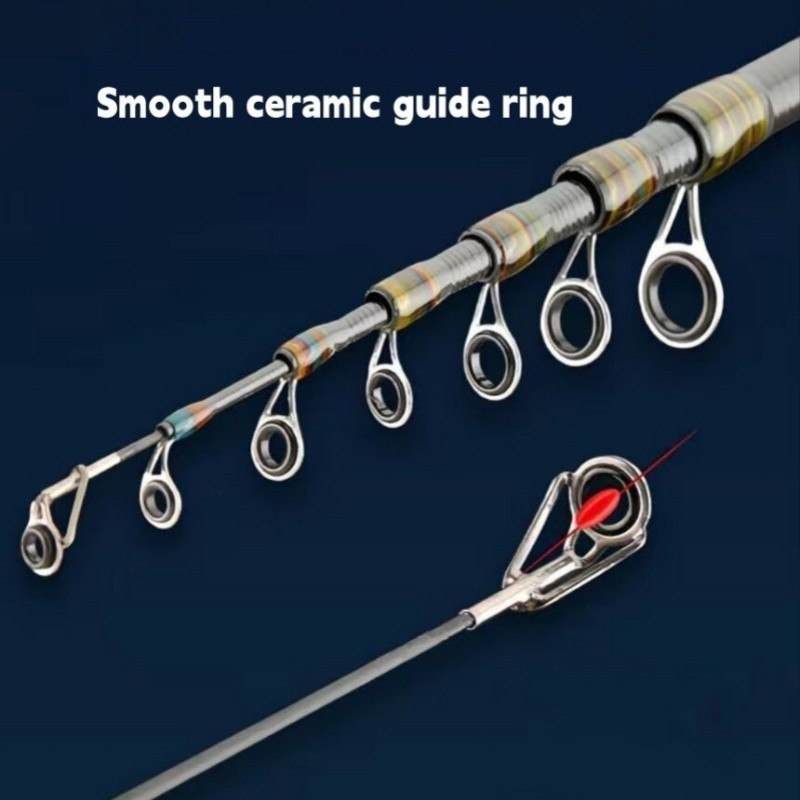 Telescopic Fishing Rods Spinning Casting Rod Carbon Fiber Rod Bass Ultra Light