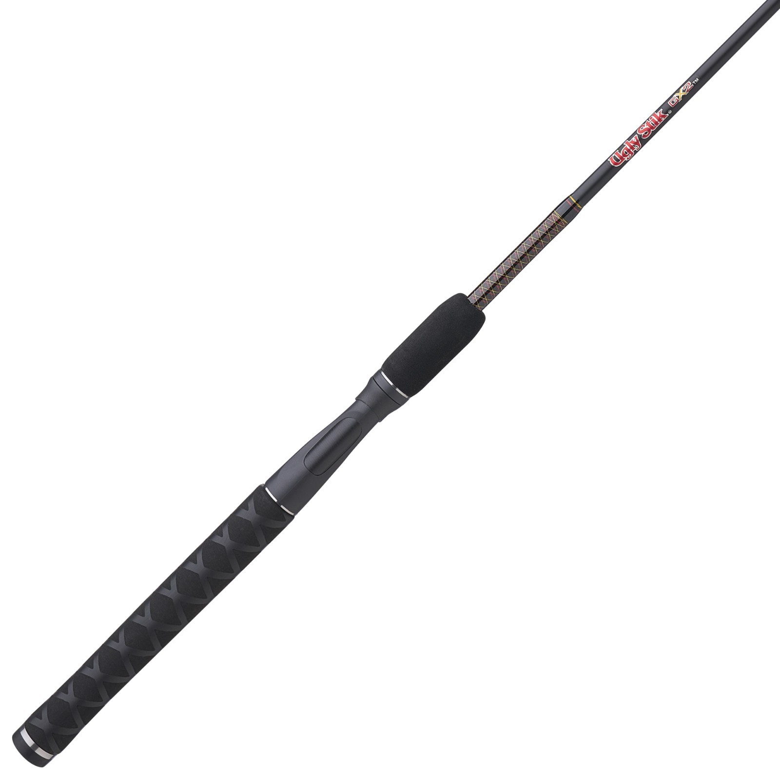 Ugly Stik GX2 Spinning Rod, 6’6″ Medium Fishing Rod, 2 Piece