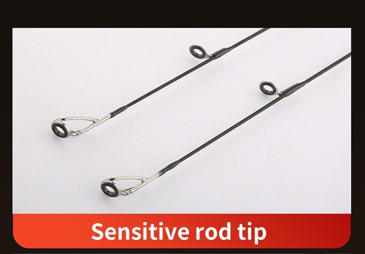 Trout Fishing Rod Carbon Fiber Spinning/casting Rod Fishing Pole 2 Sections Fast