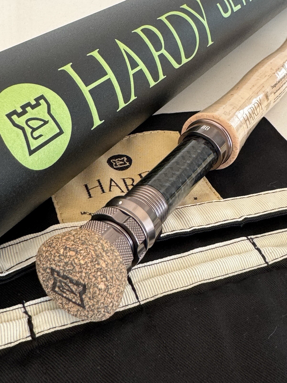 **BEAUTIFUL** NEW HARDY 8wt. 9’6in 4pc Ultralite Sintrix NSX Fly Rod!! BRAND NEW