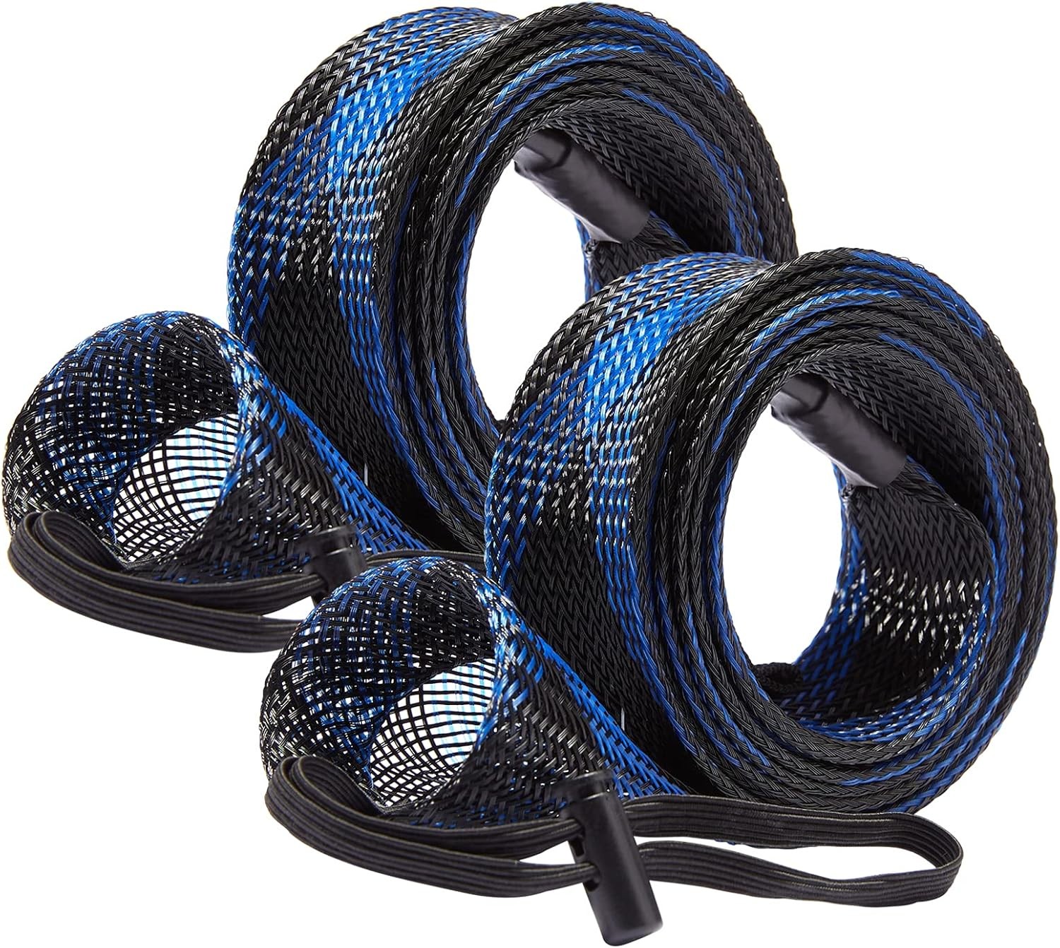 BASSDASH Casting For Rod up to 7-1/2 ft, Black & Blue – 2pcs