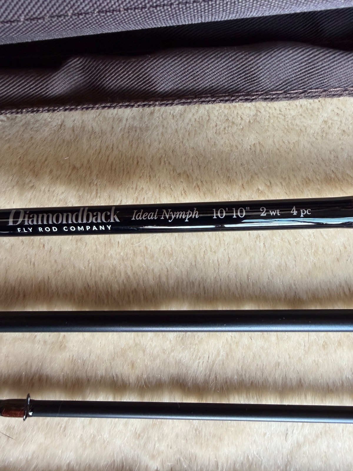 Diamondback Ideal EURO Nymph fly rod 10’10” 2wt NEW