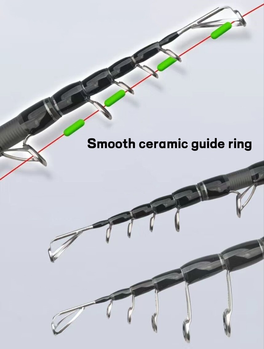 Telescopic Fishing Rods Spinning Casting Rod Carbon Fiber Rod Bass Ultra Light