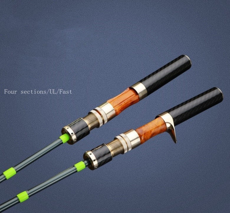 Fishing Rod Spinning Casting Rods Lure Carbon Fiber Ultra Light Fast Action Pole