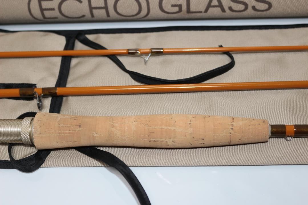 Echo Glass #3 6’9″ Fly Rod with Rod Bag & Case