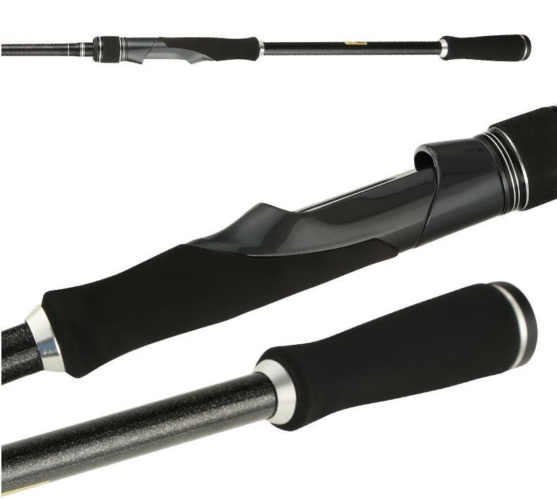 MH+H Double Tips Fishing Rod 30T Carbon Fiber Spinning Casting Rod 1.83m Lure