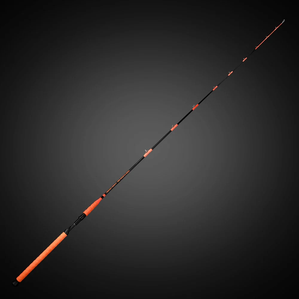 TOUGHEST FRICKE’N 6’7 VERSATILE CASTING RODS EVA FOAM BLACK/ORANGE