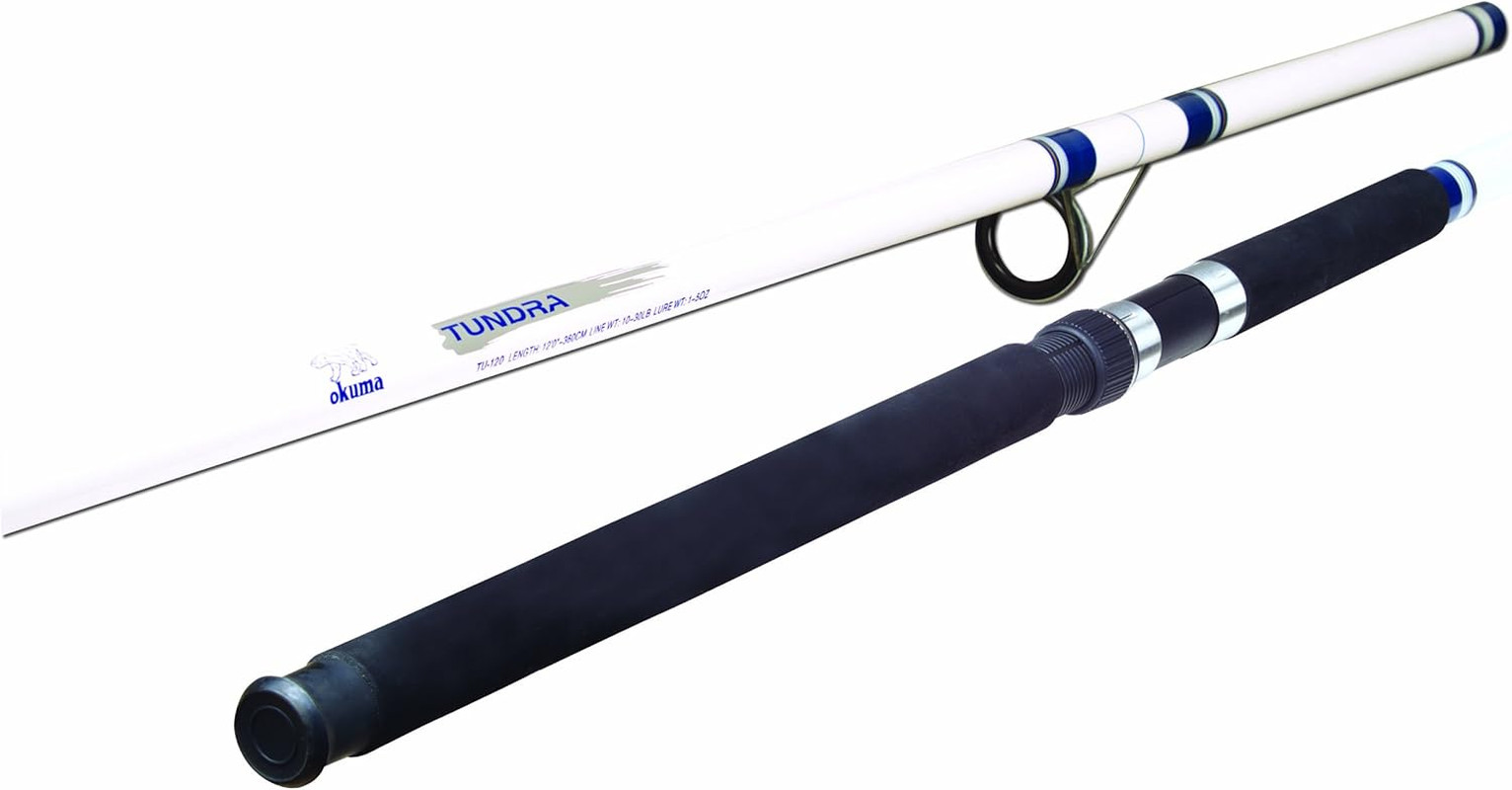 Tundra Durable Glass Surf Spinning Rods