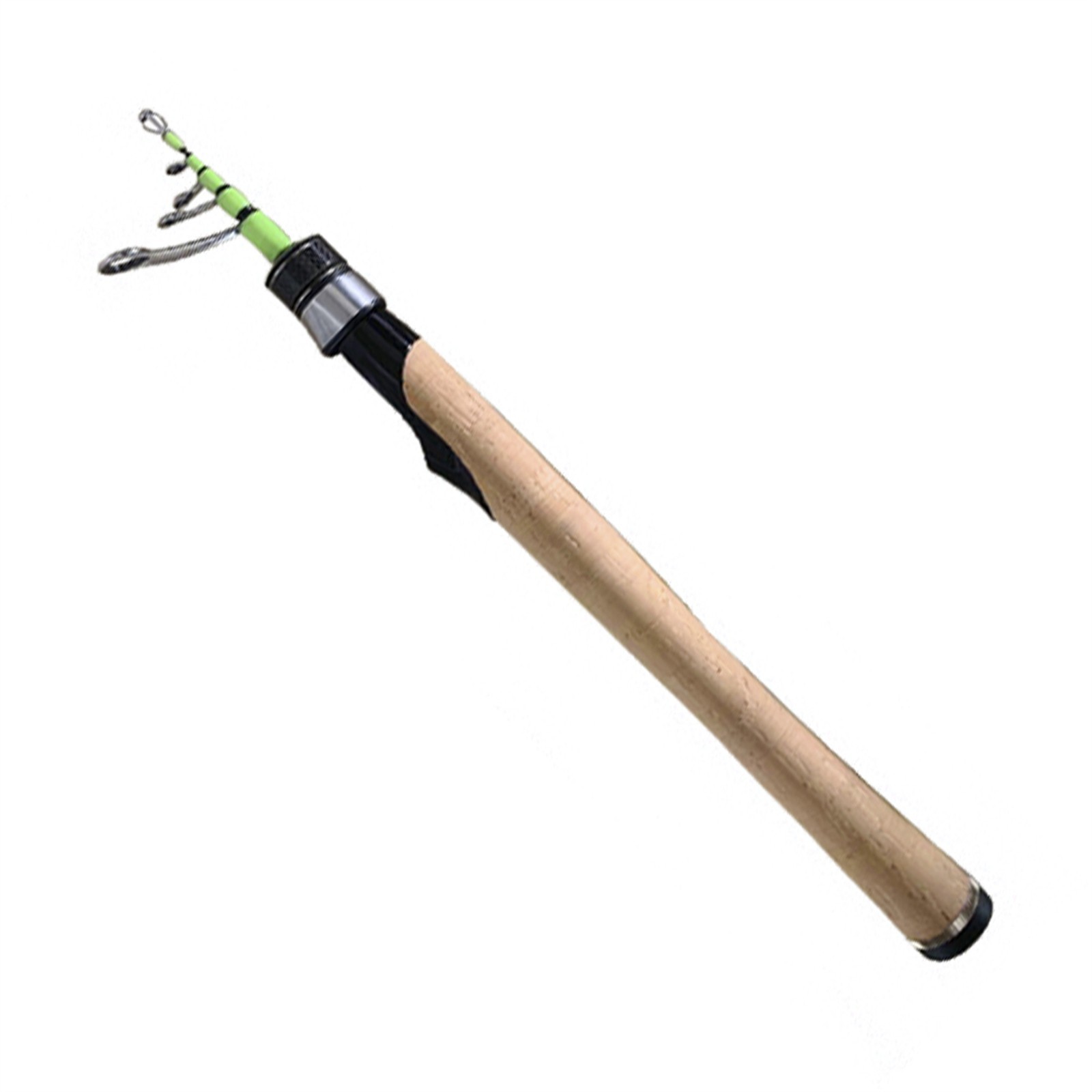 PURELURE Telescopic 1.53m/1.75m Travel Portable Lightweight Fishing Rod