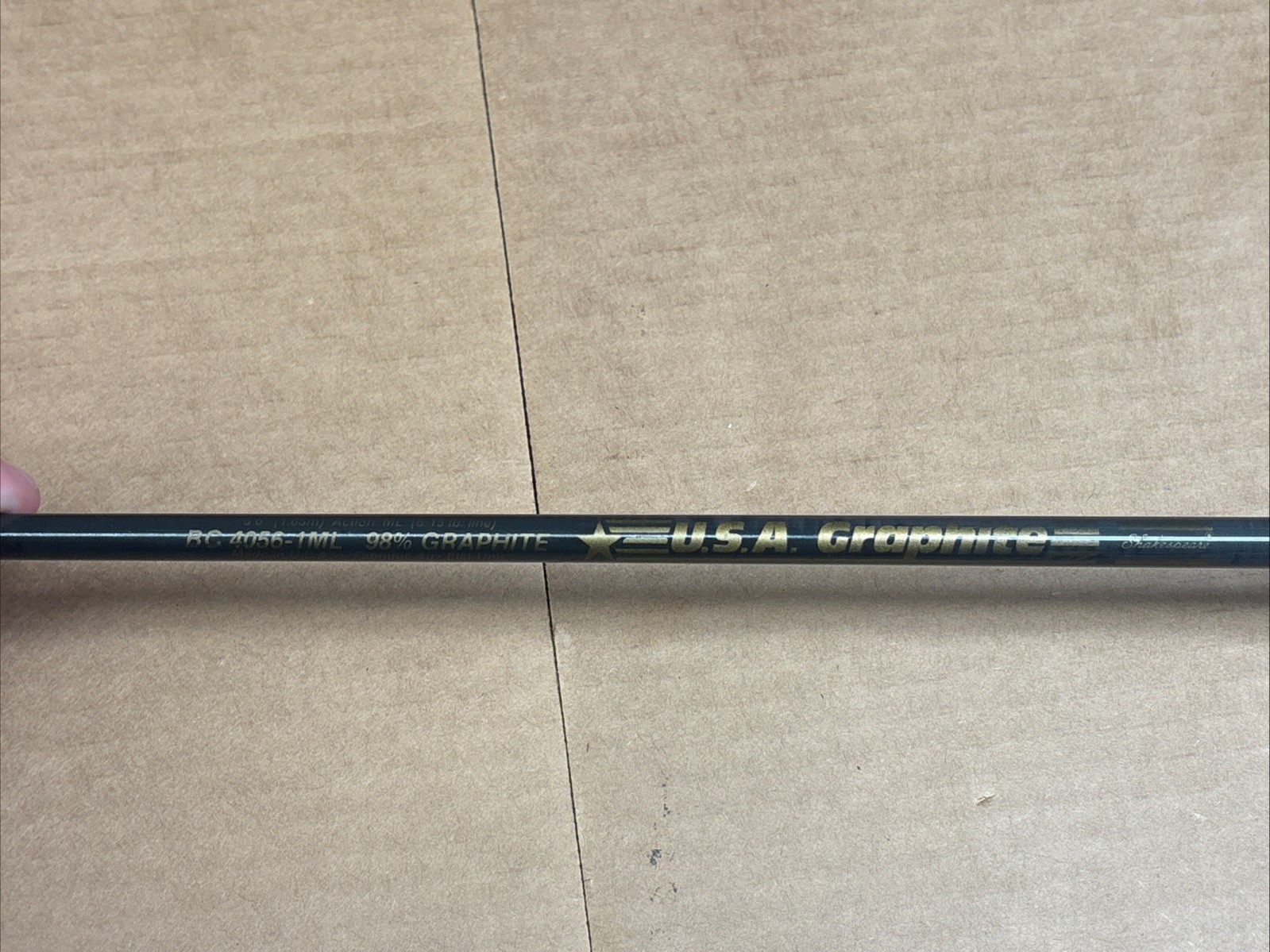 Shakespeare BC 4056-1ML U.S.A Graphite 5’6” Medium Light Action Fishing Rod